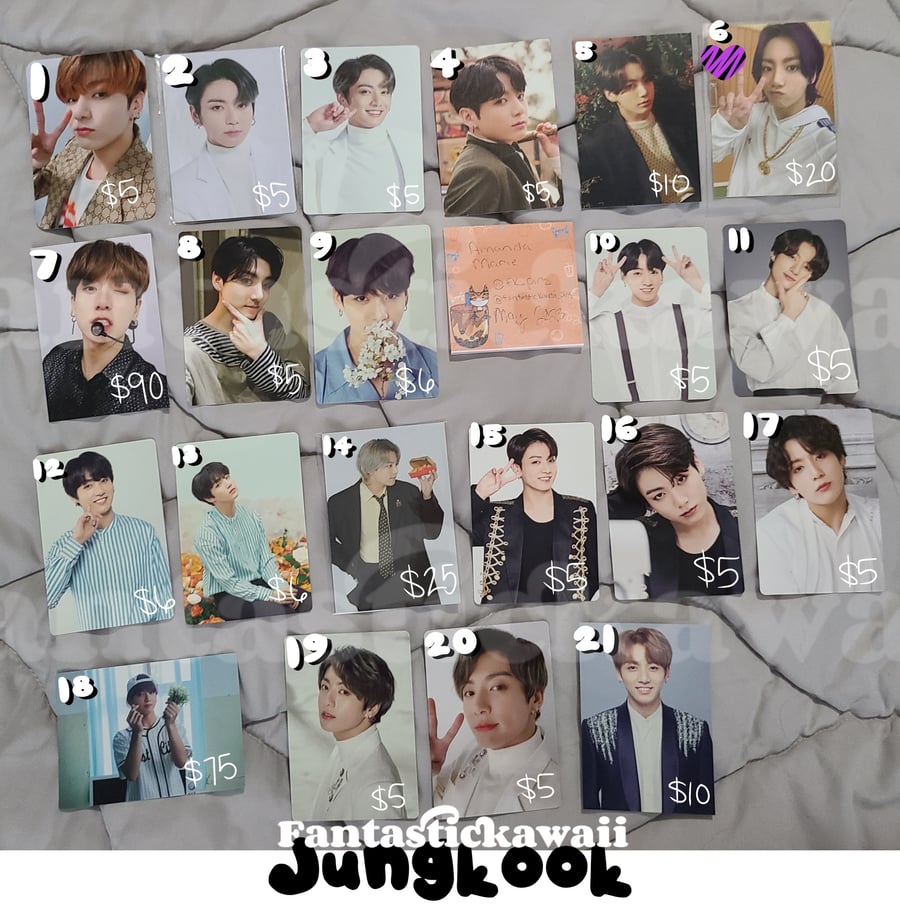 Image of Jungkook Photocards