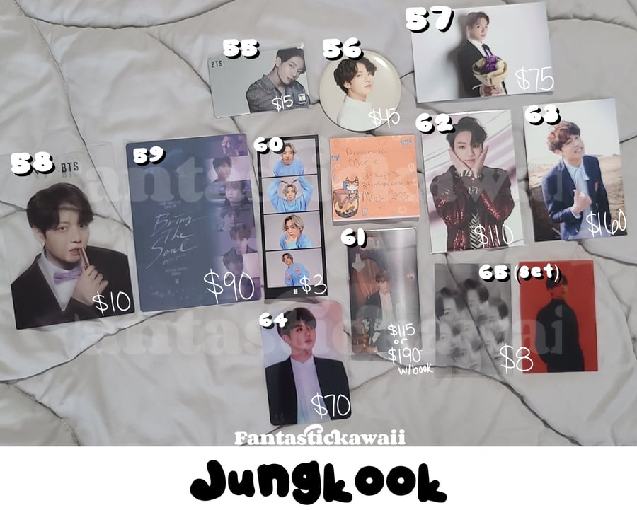 Image of Jungkook Photocards