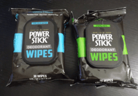 Power Stick Deodorant Wipes