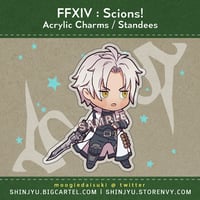 FFXIV SCIONS! - THANCRED ACRYLIC CHARM / STANDEE (PRE-ORDER)