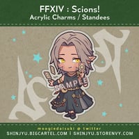 Image 1 of FFXIV SCIONS! - URIANGER ACRYLIC CHARM / STANDEE (PRE-ORDER)