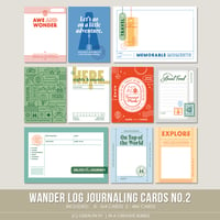 Wander Log Journaling Cards No.2 (Digital)