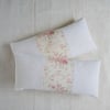 Pair - Antique French Linen Cushions - A03