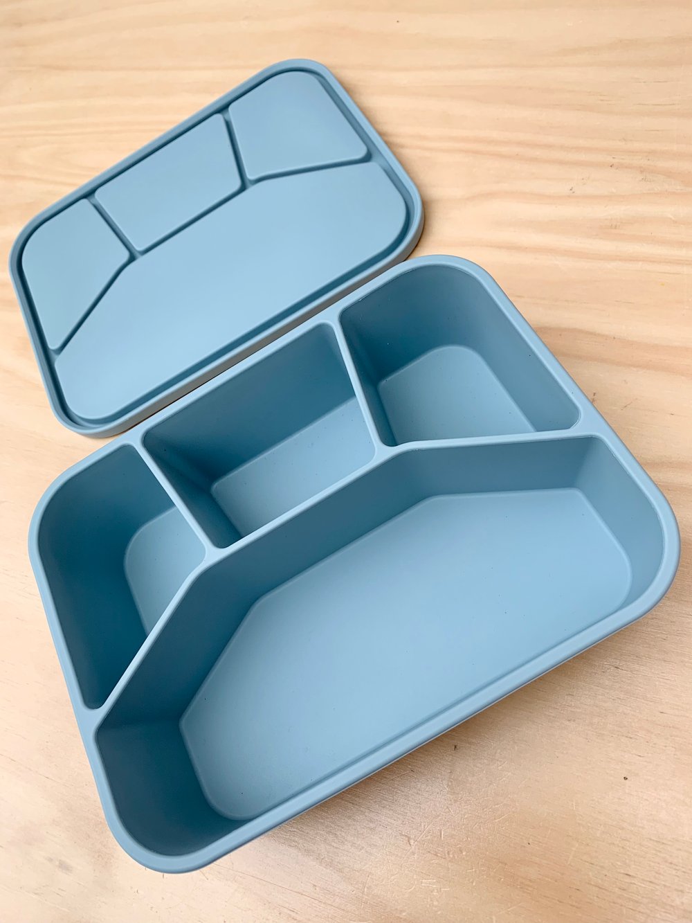 Silicone Bento 4 Lunchbox Dusk Blue RRP$40