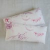 Pair - Antique French Floral cushions A10