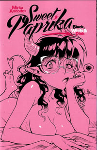 Image 2 of SWEET PAPRIKA BLACK WHITE & PINK Sketch Cover D