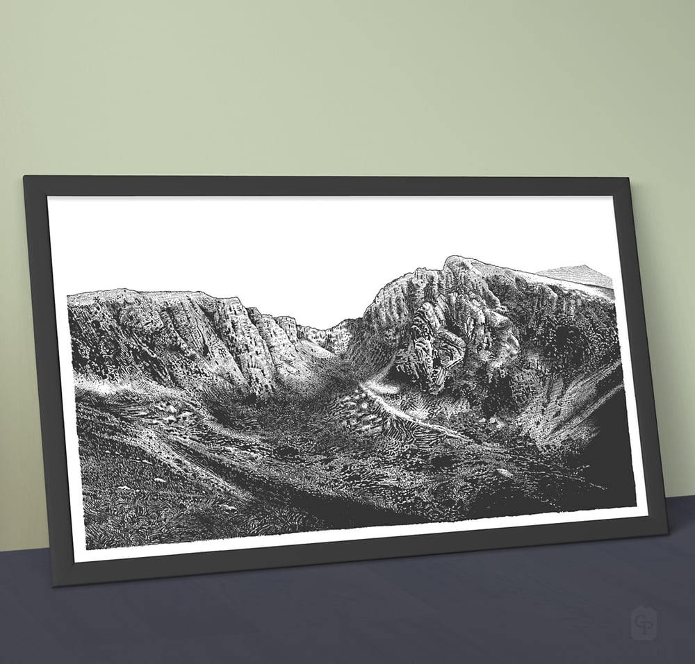 Image of Scafell - Silkscreen Landscape Print