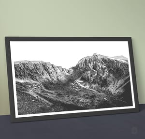 Image of Scafell - Silkscreen Landscape Print