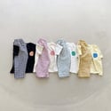 The Smile Plaid Trouser Set 