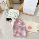 The Smile Plaid Trouser Set 