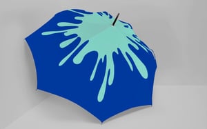 John M Armleder - Umbrella 