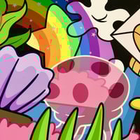 Image 4 of 'Spongebob Unzipped' Fine Art Print