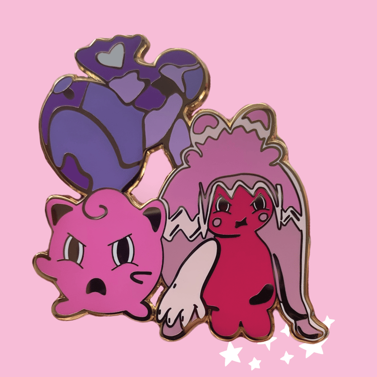 Tough Fairy Type Pin