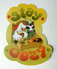 Image 1 of Stay Cozy Sticker