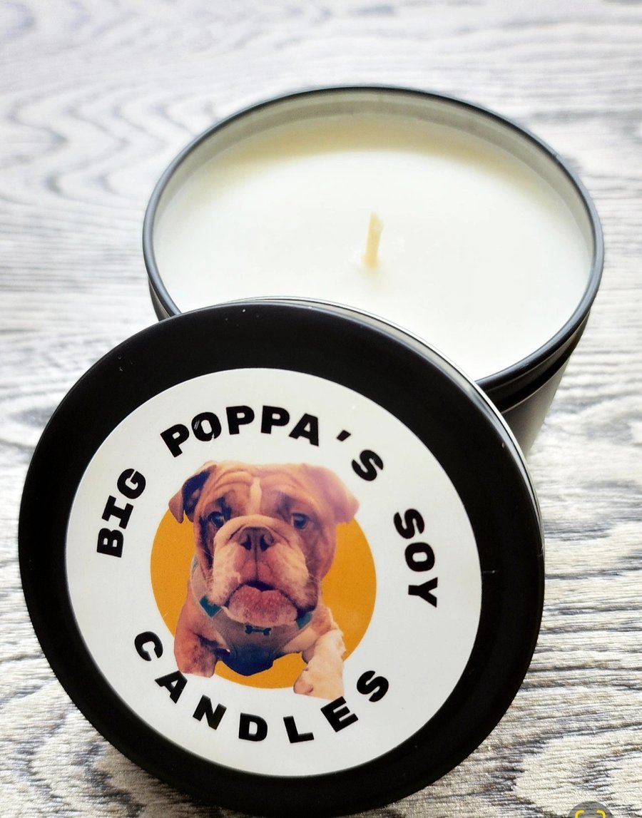 Image of Big Poppa's 8oz Soy Candle