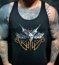 Image 1 of Akhlys Gold Logo Tank Top.  