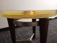 Image 3 of Zildjian Cymbal Custom Resin Lamp Table