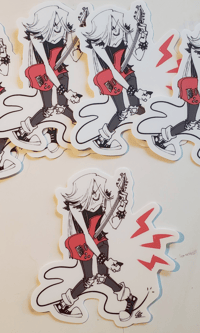 Image 1 of Guitar Dude Sticker