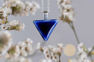 Image of Tiny Cobalt Pendants