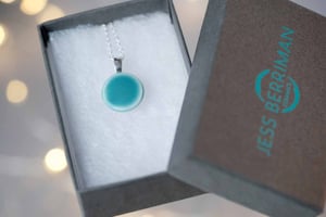 Image of Tiny Turquoise Pendant