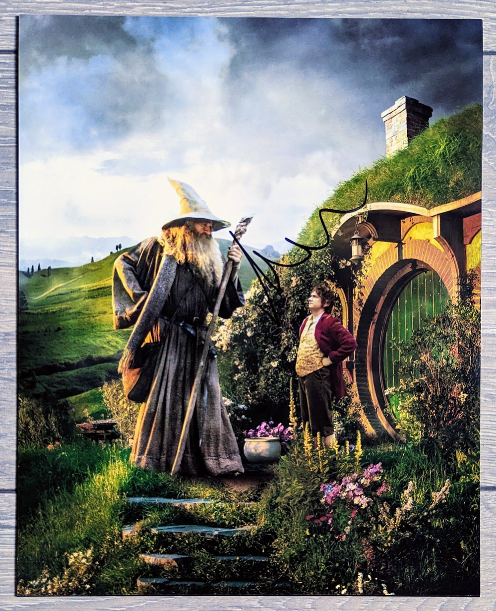 Martin Freeman LOTR Hobbit Signed 10x8 Photo