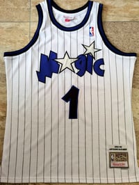 Image 1 of PENNY HARDAWAY ORLANDO MAGIC 1993-94 HARDWOOD CLASSICS SWINGMAN JERSEY - WHITE