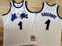 Image 2 of PENNY HARDAWAY ORLANDO MAGIC 1993-94 HARDWOOD CLASSICS SWINGMAN JERSEY - WHITE