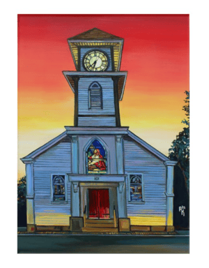 Image of Sunrise In Saxonburg Print