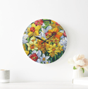 Memories Revisited Acrylic Glass Clock