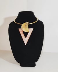 Image 1 of Gold Abstract Pyramid Set (2 choices)