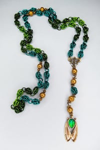 Image 1 of Bejeweled Cicada Alt-Rosary