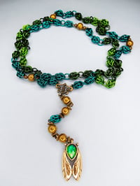 Image 2 of Bejeweled Cicada Alt-Rosary
