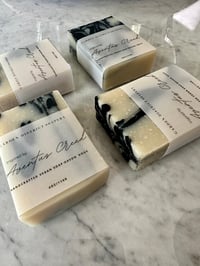 Image 1 of Inspired by Aventus Creed Artisan Silk Shea & Aloe Soap Body Bar