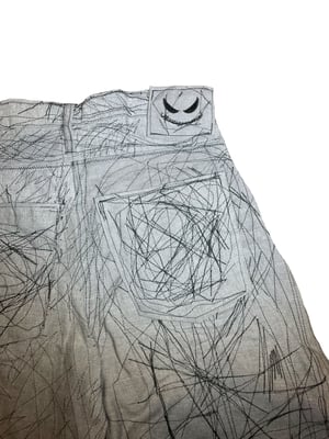 Image of All Over Stitch Jorts