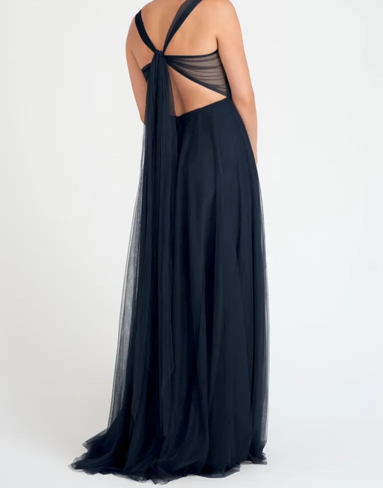 Image of Navy Jenny Yoo Julia Convertible Gown