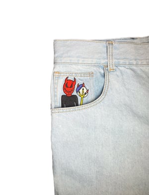 Image of Light Blue Jorts