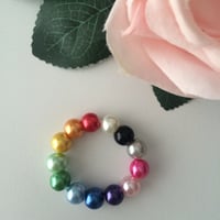 Image 2 of Handmade Harry Styles inspired bracelet, Harry Styles Inspired  Earrings, Pearl Bracelet