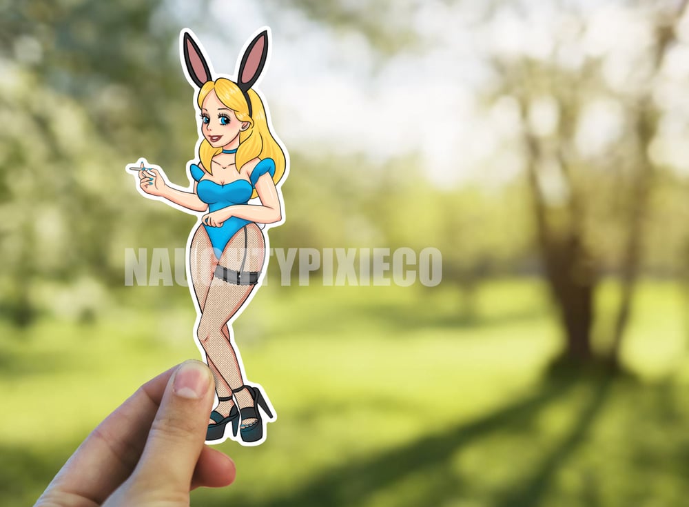 Image of Bunny Girl Alice Sticker 