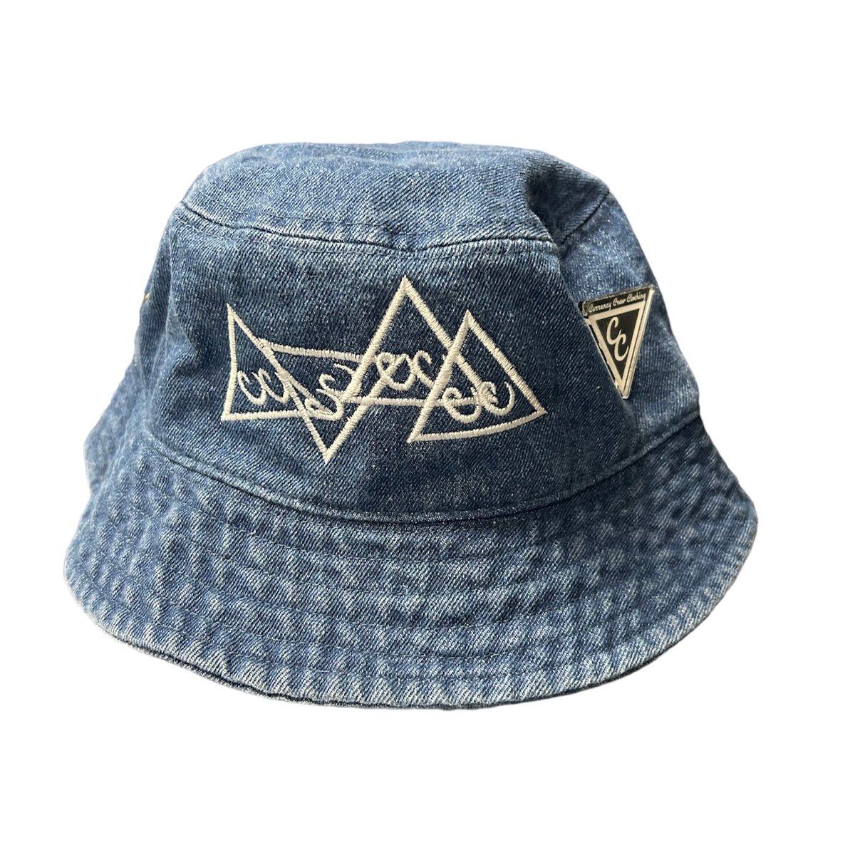 Currency Crew 4 Stacks Blue Denim Bucket Hat | Currency Crew Clothing