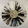 Vacuous Depths - Corporal Humiliation LP clear w/black splatter