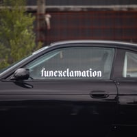 Image 3 of FUNEXCLAMATION banner 