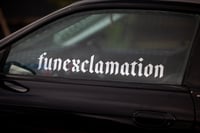 Image 2 of FUNEXCLAMATION banner 