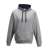 ADULTS Varsity Hoodie Heather Grey/Navy