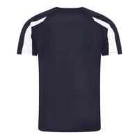 Image 1 of ADULTS Cool Contrast T-Shirt Navy/White
