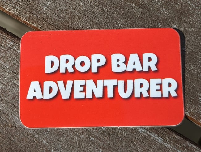 DROP BAR ADVENTURER sticker
