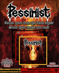 Image 1 of Pessimist " Evolution Unto Evil" Official Woven Patch