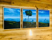 Triptych Large‘Glass House Mountains’