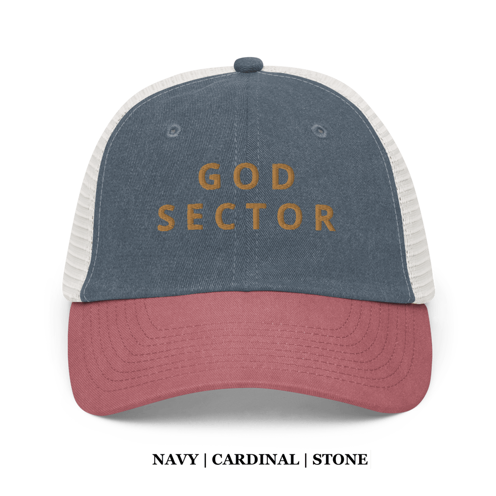 God Sector | Pigment-Dyed Cap