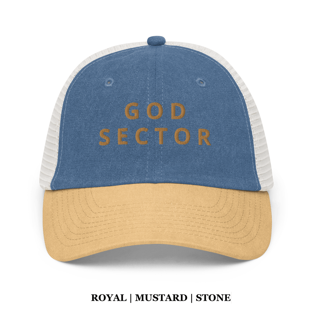 God Sector | Pigment-Dyed Cap