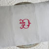 Monogram Cushion - Red D 